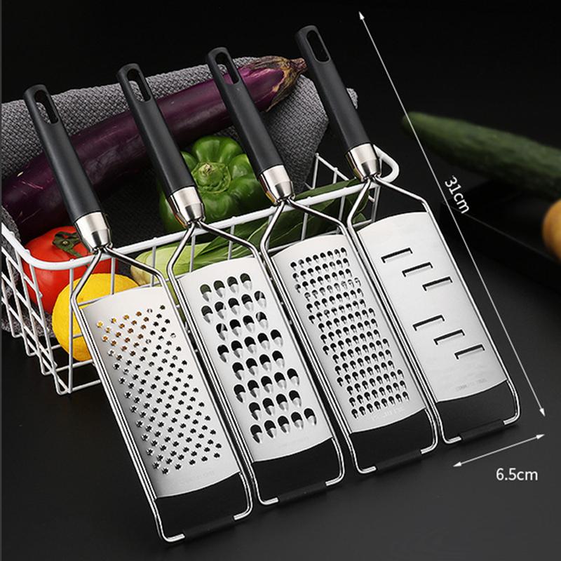 Lemon Cheese Grater Multi-Purpose Stainless Steel Potato Carrot Slicer Peeler Handheld Food Chopper Kitchen Accessories