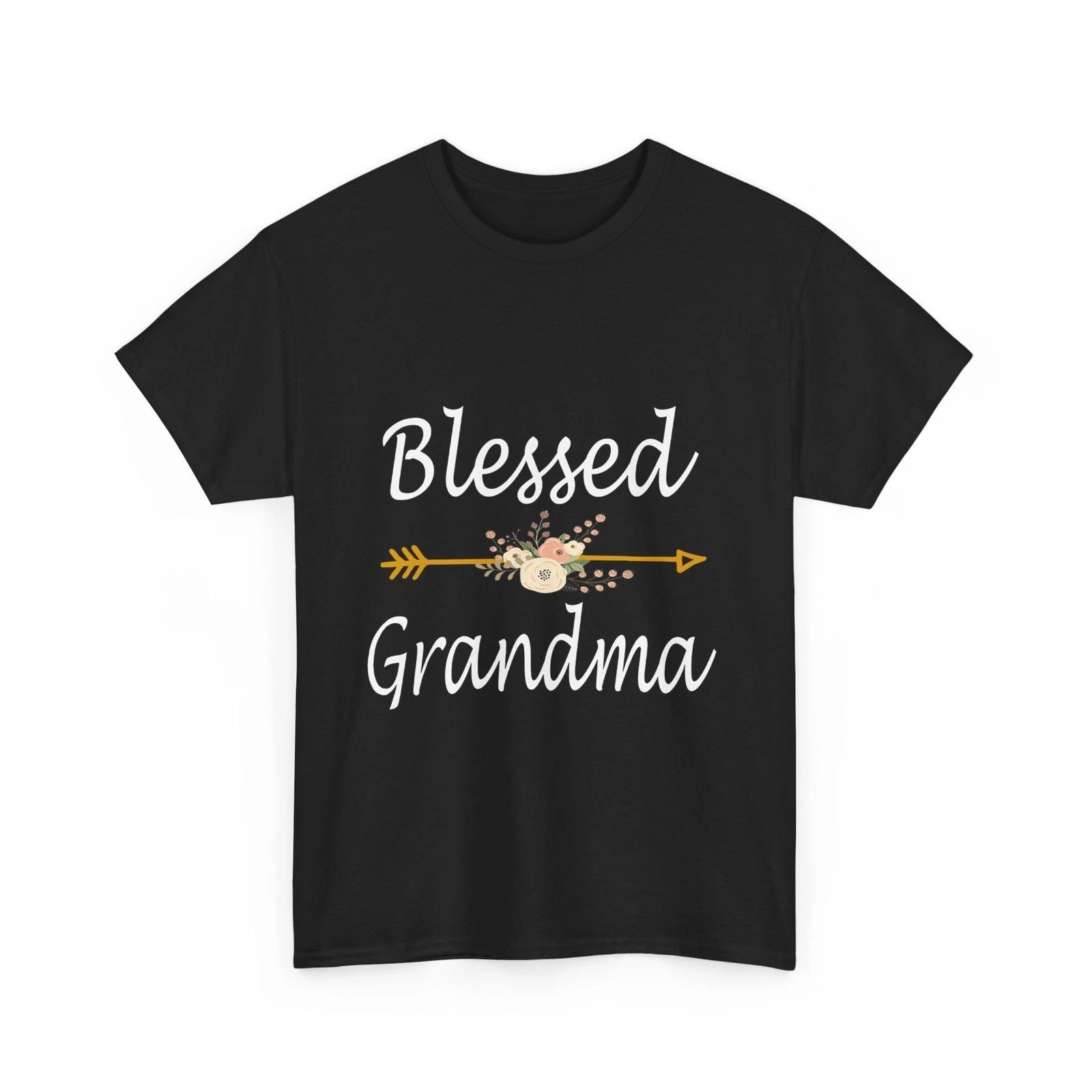 Grandmother Shirt, Blessed Grandma Granny Mother s Day Women Shirt S