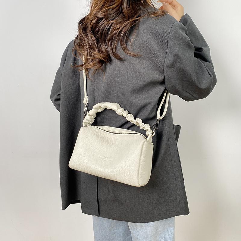 Sac à main plissé pour femme Sac bandoulière pour les trajets