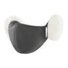 Face Guard Windproof Cold-Proof Soft Fabric Plush Ear Protection Three-dimensional Cutting Face Guard Ear Warmer