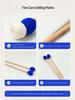 Professional Beech Wood Mallets with Wool Yarn Heads - Soft, Medium, Hard for Marimba & Xylophone