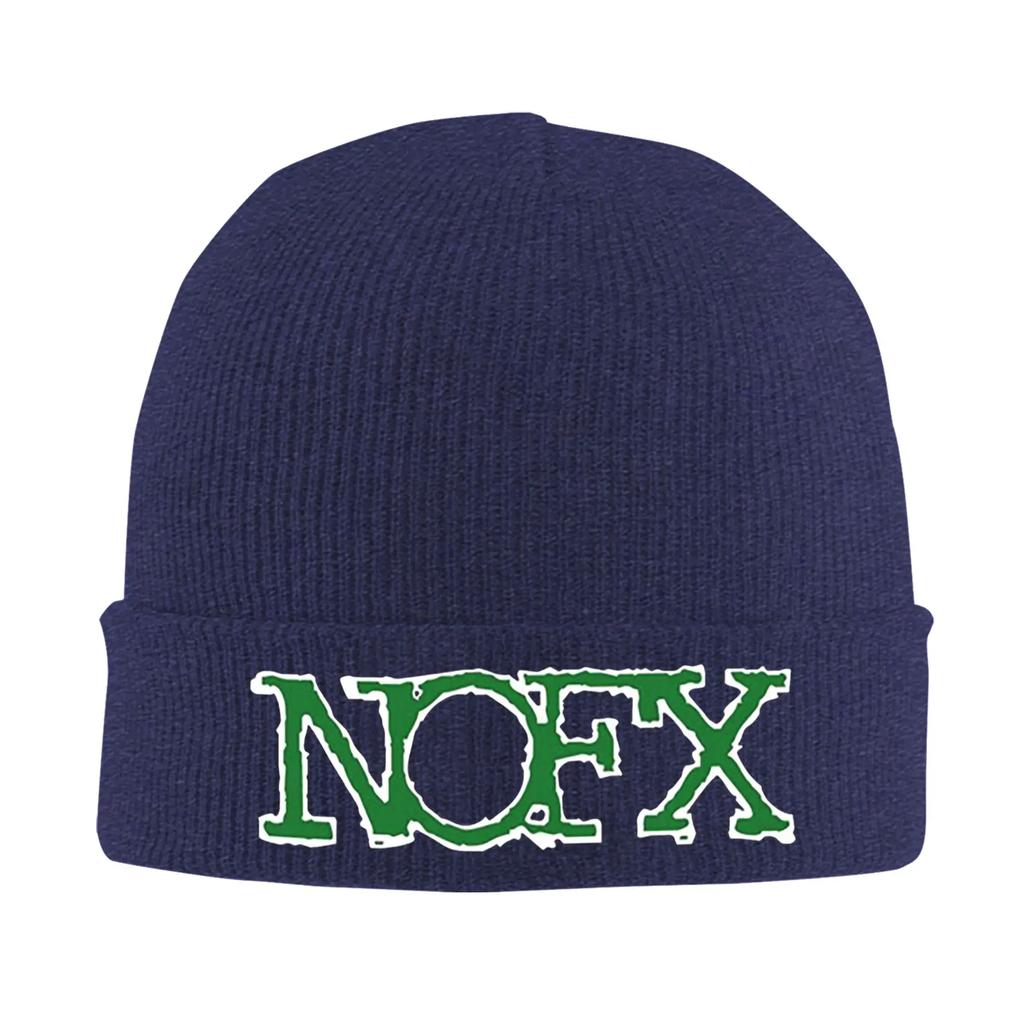 Nofx Band Final Tour Skull Warm Knitted Cap Winter Knit Bonnet Hat Skullies Beanies Hip Hop Caps for Unisex