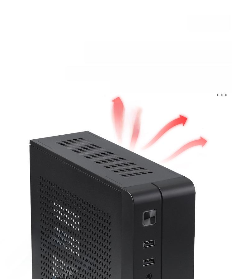 SKTC Star Open Sky MX02 Compact Mini Case for HTPC, Industrial Control, and Office Use.