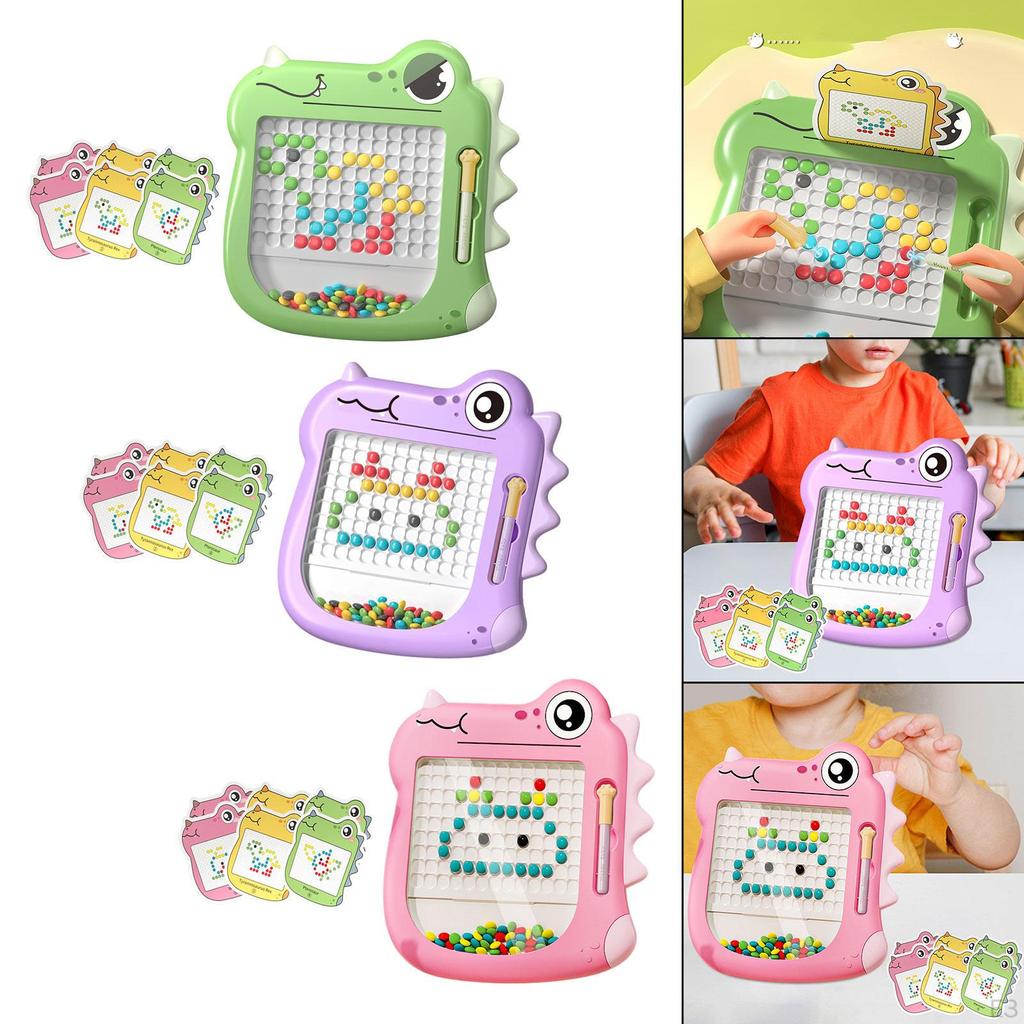 Magnetic Drawing Board Writing Painting Sketch Pad for Toddlers Kids green