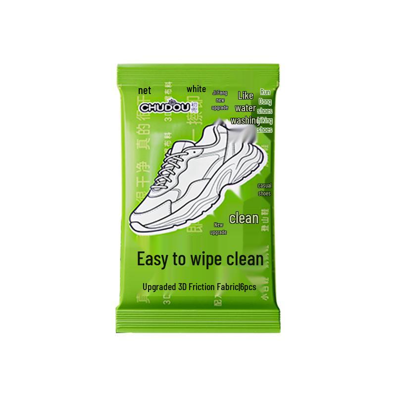 Утолщенные салфетки для чистки обуви без смывания - Легко стирающие пятна, одноразовые влажные салфетки для обуви, Белые