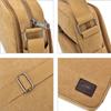 RAKEE Canvas Messenger Shoulder Crossbody Large 6 Colors Men's Bag, Bag, Bag, Waterproof, Capacity, Durable,