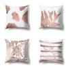 Polyester Pillow Case Automobile Decoration Home Printed Pillow Case Waist Cushion Cover Car Cushion Head Cushion Cover