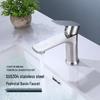 MiLing Matte Black Single Cold Water Basin Faucet