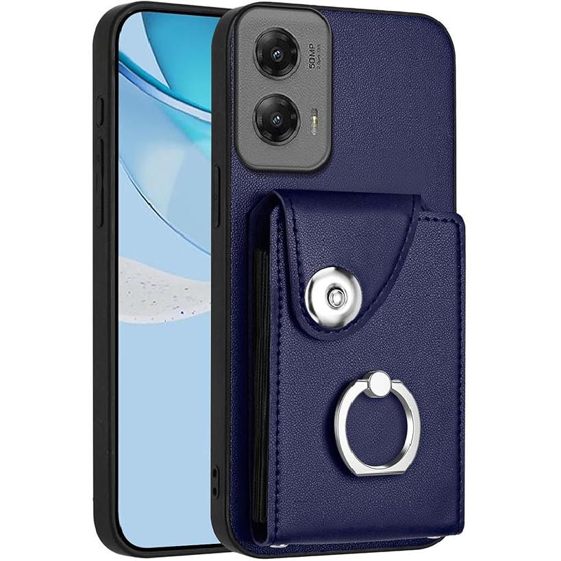 for Motorola Moto G Stylus 5G 2024 Case Wallet Cute Leather Phone Cover Moto G Stylus 2024 case with Card Holder and Stand Ring, Magnetic Clasp,