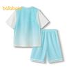 Balabala Boys' Summer Short Sleeve Sports Set
