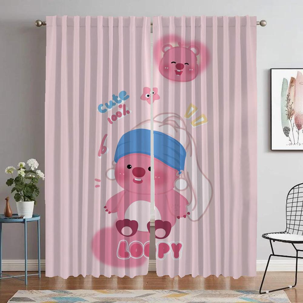 

Плотные шторы для камеры Pororo Элегантные шторы для комнаты 2 шт. Разделительная штора для гостиной Украшения на Хэллоуин W50xH70cmx2pcs-CL