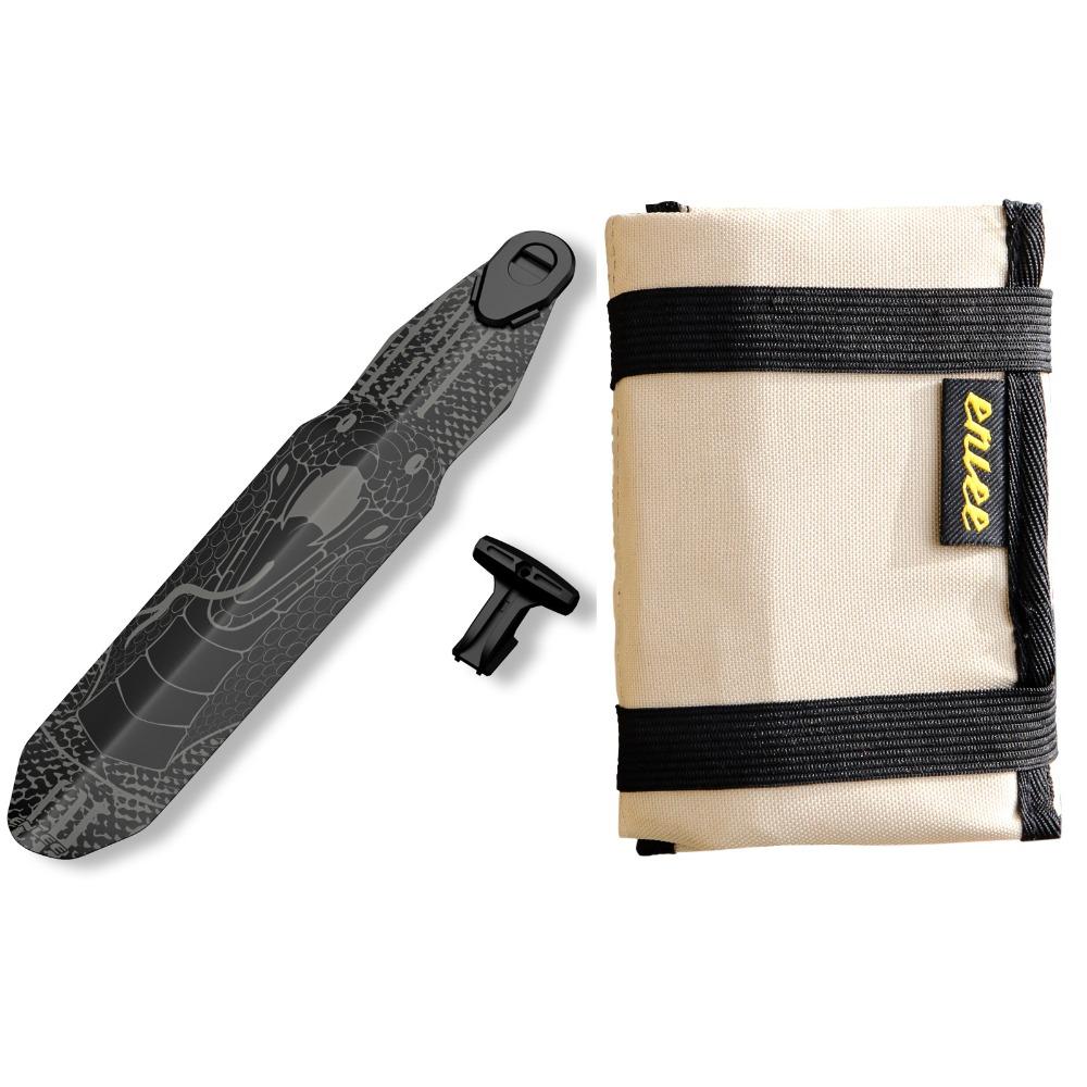 Foldable Portable Storage Waterproof Snap On Repair Kit Multilayer Bicycle Storage Bag  RIDE