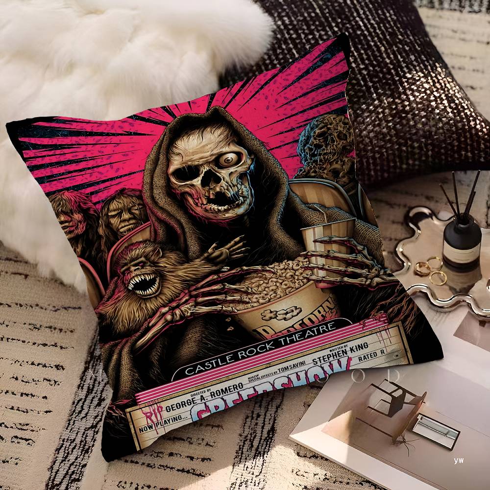 Creepshow Movie Pillow Cover Sofa Cushion Cover Home Room Decoration Children Gift