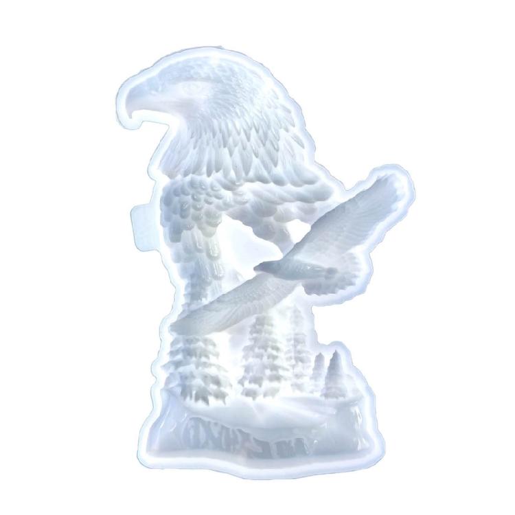 3D Eagle Silicone Mold DIY Epoxy Resin Molds Table Ornament Decoration Mould