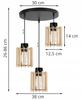 MODERN WOODEN LED CEILING HANGING LAMP