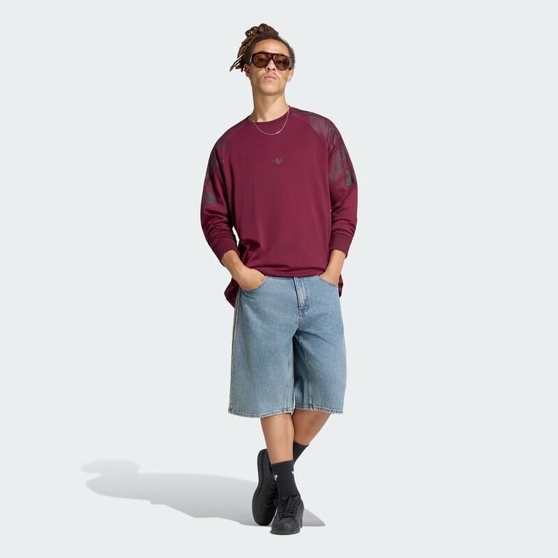 adidas Men's 2026 A6 Long Sleeve Logo T-Shirt