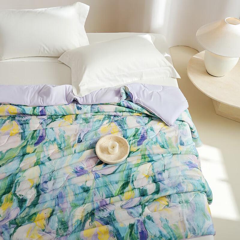 ZMN Cooling Silk-Feel Summer Quilt