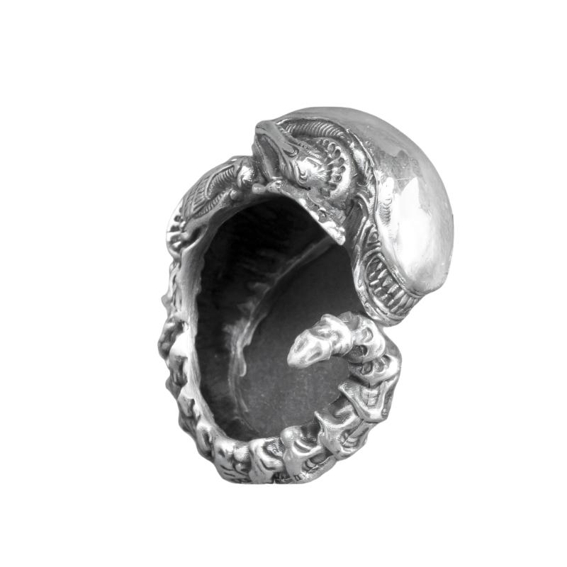 Retro Punk Inspired Open Adjustable Copper Finger Ring For Parties Weddings And Everyday Fashion Accessory
