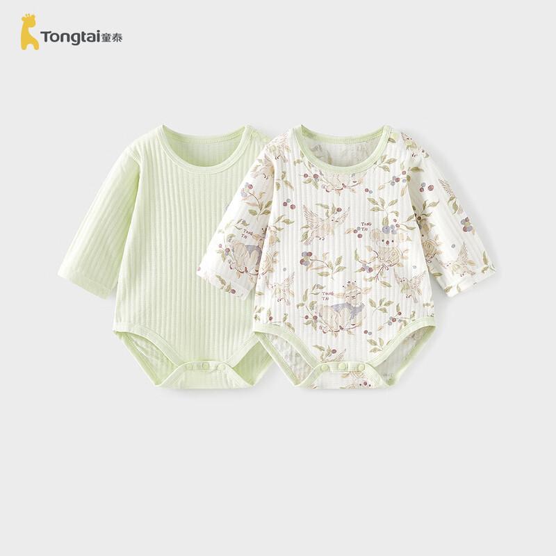 TONGTAI Baby Summer Pure Cotton Bodysuit Romper