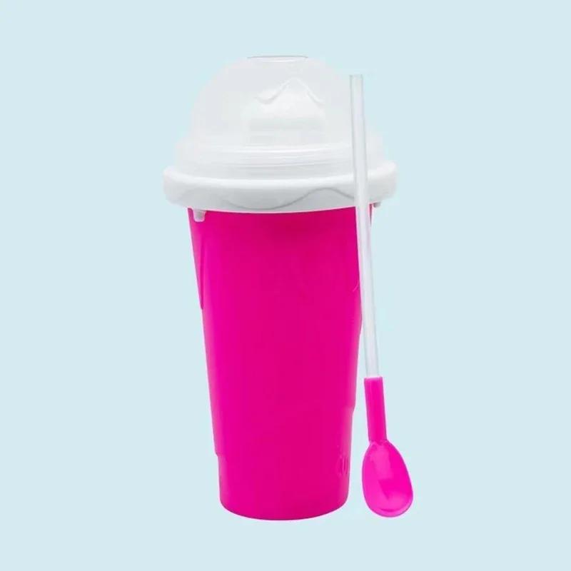 Rychlý mražený kelímek na kaši Velkokapacitní kelímek na kaši na domácí smoothie Juice Ice Cream Summer Squeeze Beker Kitchen Tool