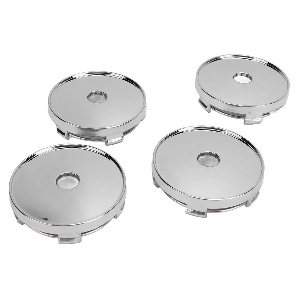 4PCS 60mm středová krytka kola s otvorem odolná proti nárazu Stylový vzhled Univerzální středová krytka náboje ráfku
