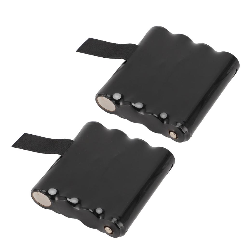 2 Pcs Radio Battery Replacement 4.8V 800mAh Battery for BP38 BP39 BP40 BT537 BT1013 FPB9404 GMR635