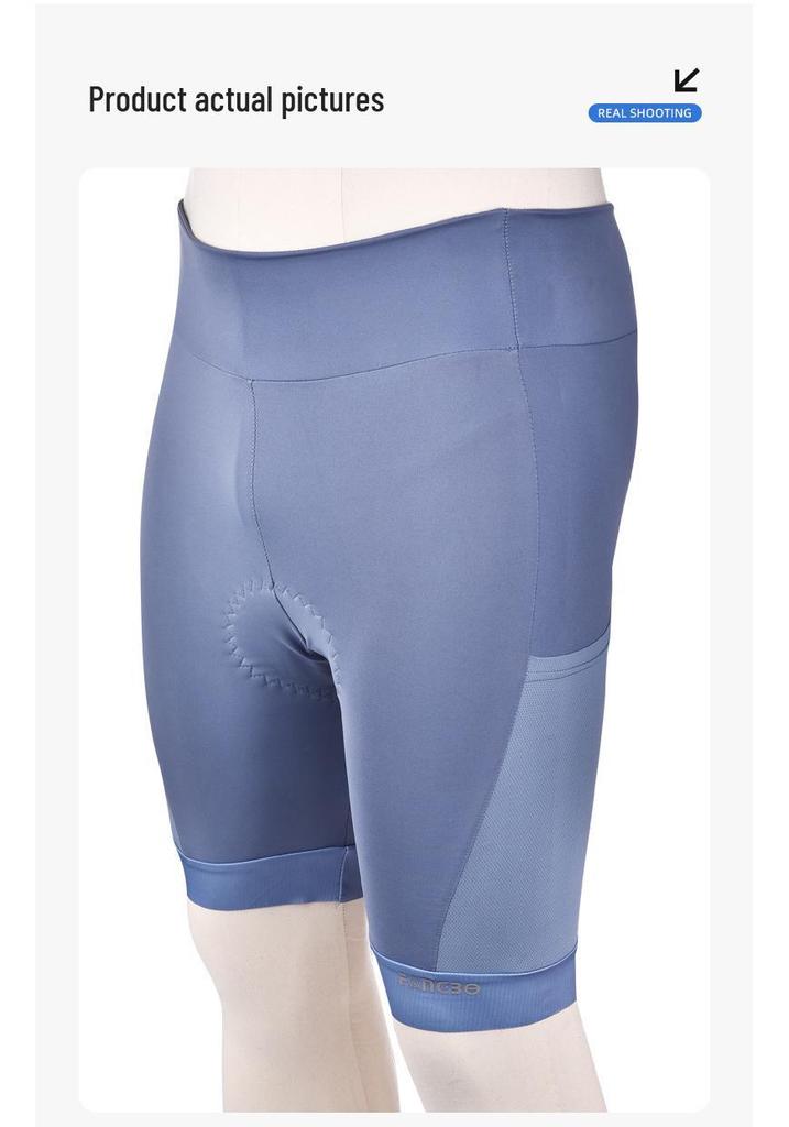 Culotte de Ciclismo de Verano Unisex con Absorción de Impactos de Silicona para Montaña y Carretera