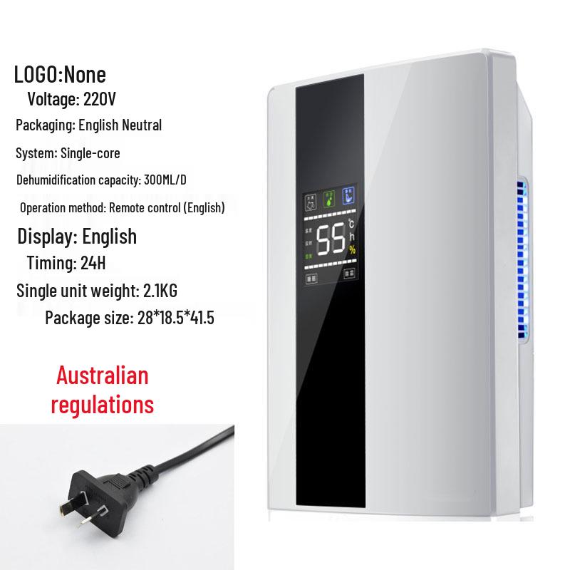 Yangzi Silent Dehumidifier for Home and Basement - Moisture Absorber for Humid Weather