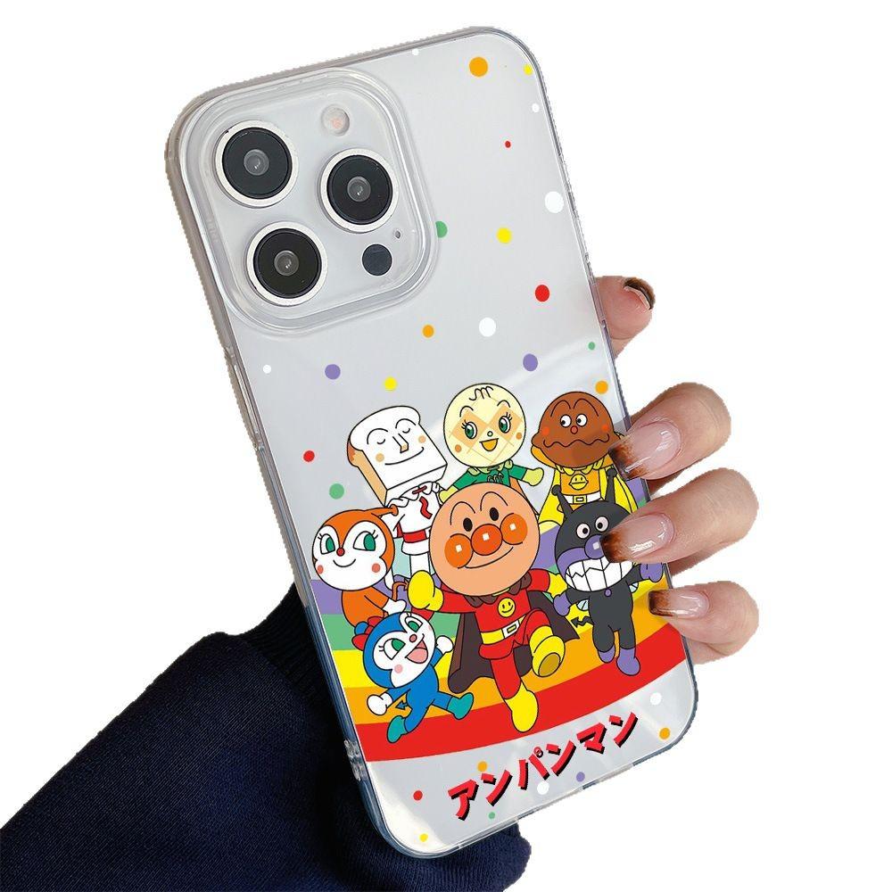 Cartoon Large Hole Imd Suitable for Apple 16 Mobile Phone Case Niche High End Iphone15 Protective Case 14 Soft Border