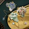 Reading Stationery Reading Book Clip Metal Bookmark Creative Flower Bouquet Bookmark  Gift