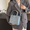 New Summer Bag for Women's Fashionable Simple Shoulder Bag Casual Commuter Crossbody Bag Texture Personalized Tote Bag