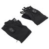 Fingerless Heated Gloves Cordless Portable Re Able Half Finger Heated Gloves for Working Studying Fishing
