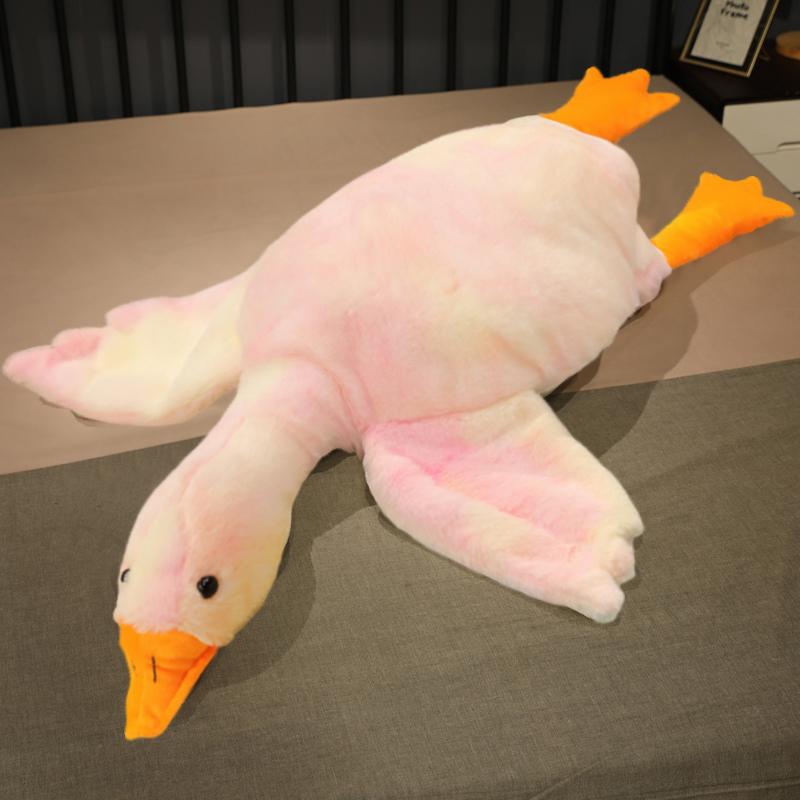 50-190 cm suur pruun kallistus täidisega loom part Kawaii hiiglaslik hani plüüsis mänguasi magamispadi Suur pehme nukupeo kingitus poistele tüdrukutele