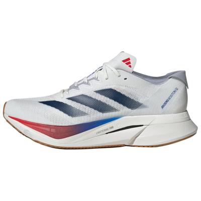 Adizero Boston 12 Core White Dark Blue Pure Ruby Sneakers JI4476