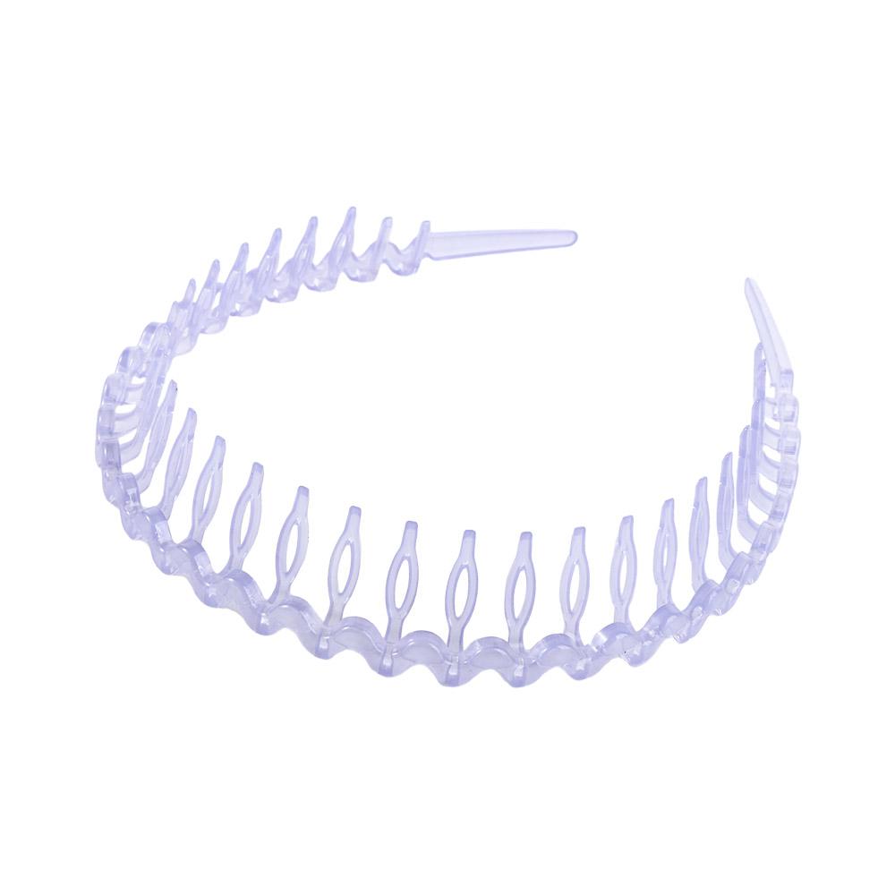 Hair Hoop Hair Comb Knotted Headwear Non-slip For Girls Korean Style Hairband Toothed Hair Band Wave Headband Hair Accessories