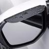 2Pcs Car Rearview Mirror Universal Rain Eyebrow Carbon Fiber Pattern Car Rain Shield Reversing Mirror Rain Cover Car Accessorie
