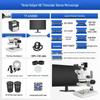 AOSVI Trinocular Stereo Zoom Microscope