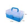 Compact 3 Layer Organizer Box Great for Fishing Tackle and Accessory Storage