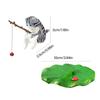 Funny Fishing Kitten for Aquarium Glass WallDecoration Landscaping Cute Kitten FishTank Cartoon Decors Statue Resin