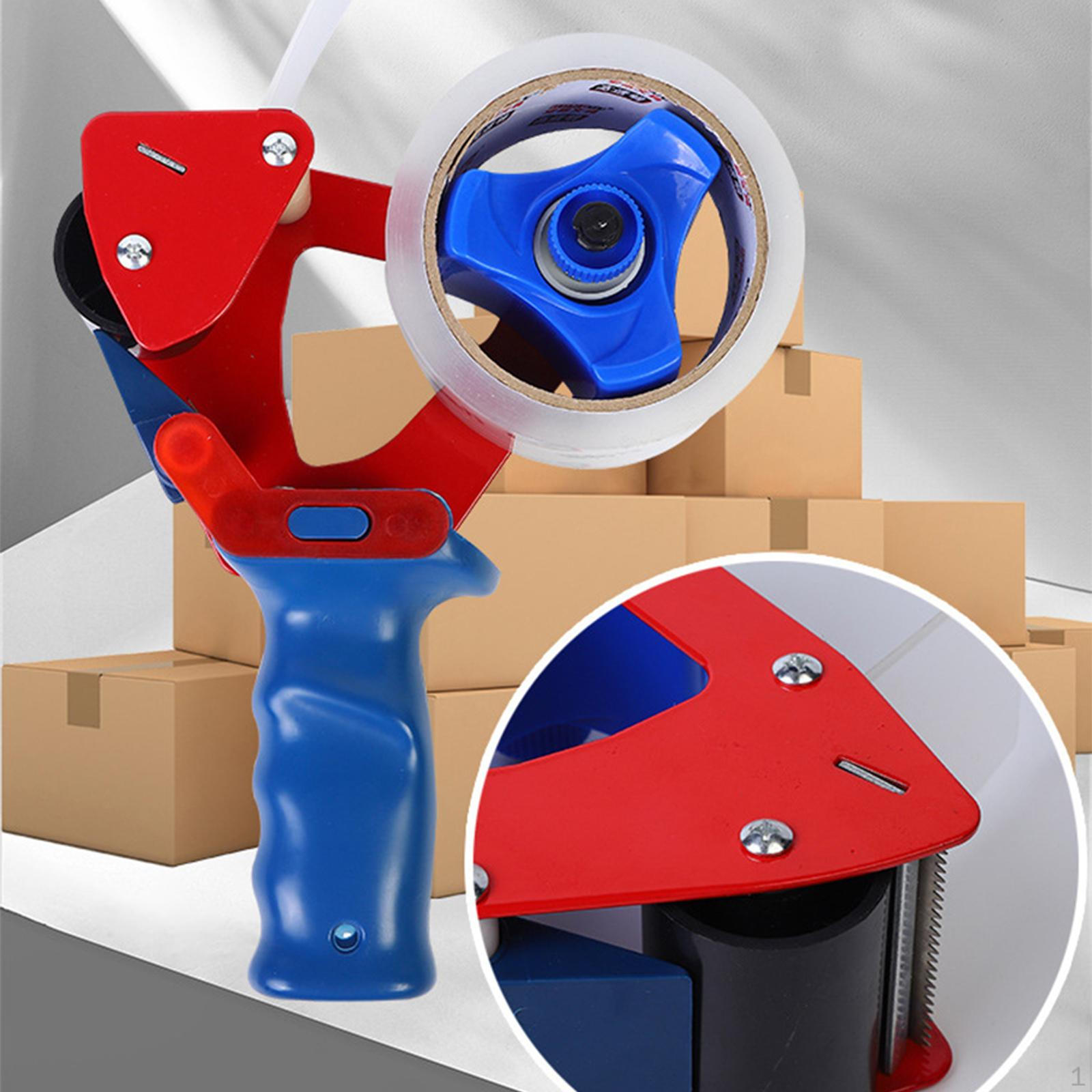 

Roll Tape Dispenser Comfortable Grip Heavy Duty Handheld for Garage Workshop