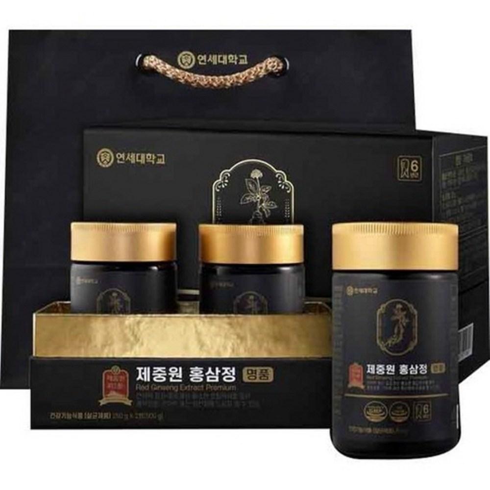 Yonsei University Jejungwon 5-in-1 Complex Functional 6-Year-Old Red Ginseng Extract 2-Bottle Gift Set, 500g, 1 Set