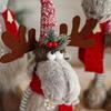 Christmas Sculpture Reindeer Figurine Ornament for Table Centerpieces Housewarming