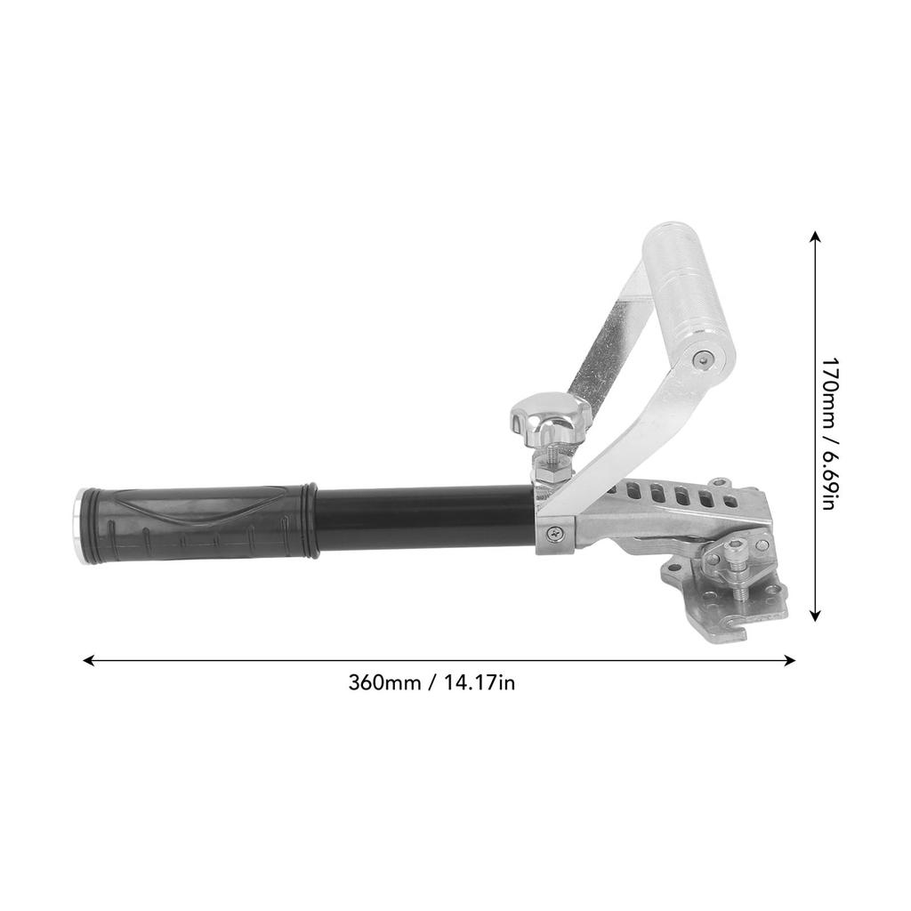 Drywall Flat Box Extension Handle Aluminum Alloy Angle Adjustable Drywall Finishing Box Handle Kit Adjustable Flat Box Handle