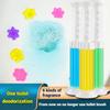 3/6PCS Toilet Detergent Toilet Cleaning Gel Bathroom Descaler Disposable Odor Closestool Aromatic Deodorant Household Freshener