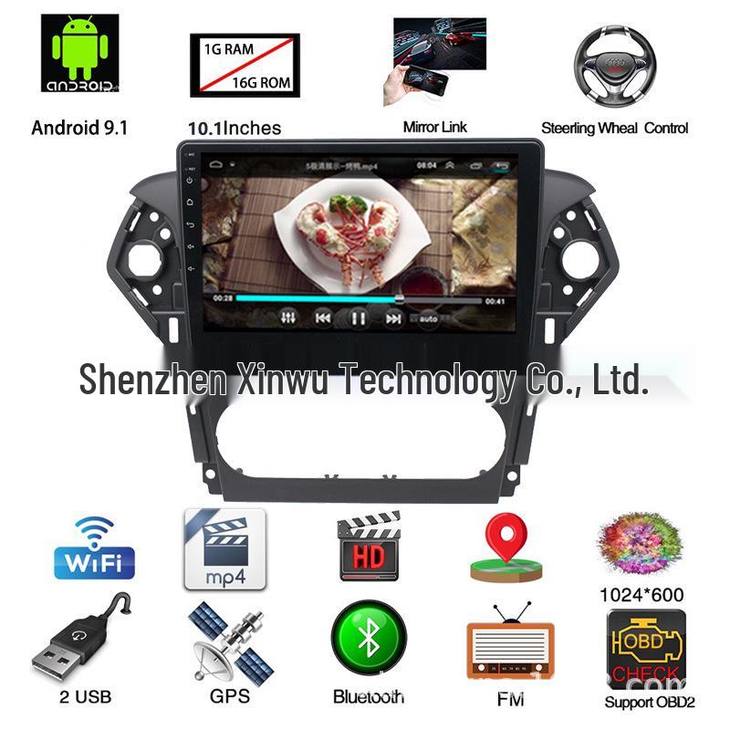Compatible Android Navigation System for 2011-2013 Ford Mondeo - WiFi, MP5 Player, GPS