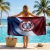 Bayern Munich Print Quick Dry Beach Towel Microfiber Absorbent Portable Travel Swimming Towel