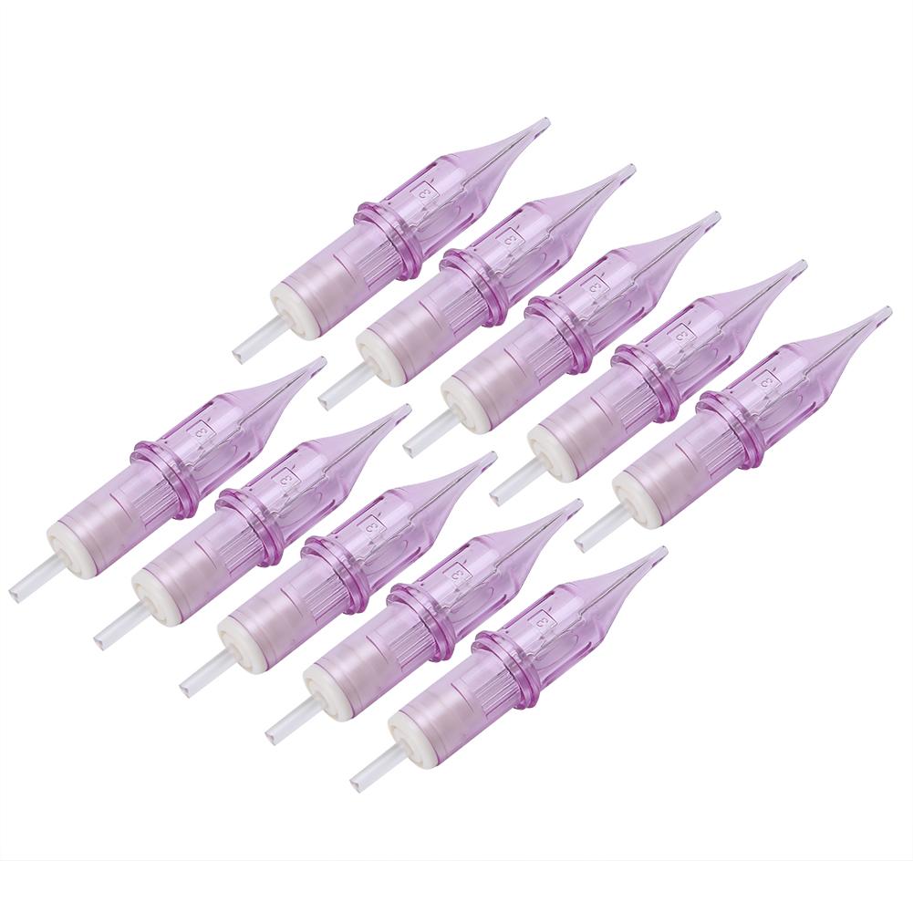 10pcs   Box Disposable Tattoo Needle Tattoo Machine Pen Cartridge Needle Accessory