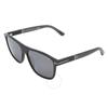 Tom Ford FraNceS Polarized Smoke Square MeN S SuNglaSSeS Ft1081 N 01d 58