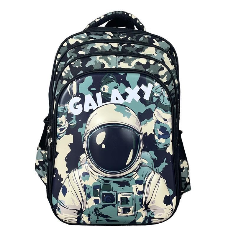 Student Schoolbag Can Hold Tie Rod Cartoon Backpack Large Capacity 4 Layer Zipper 18 Inch Boys And Girls