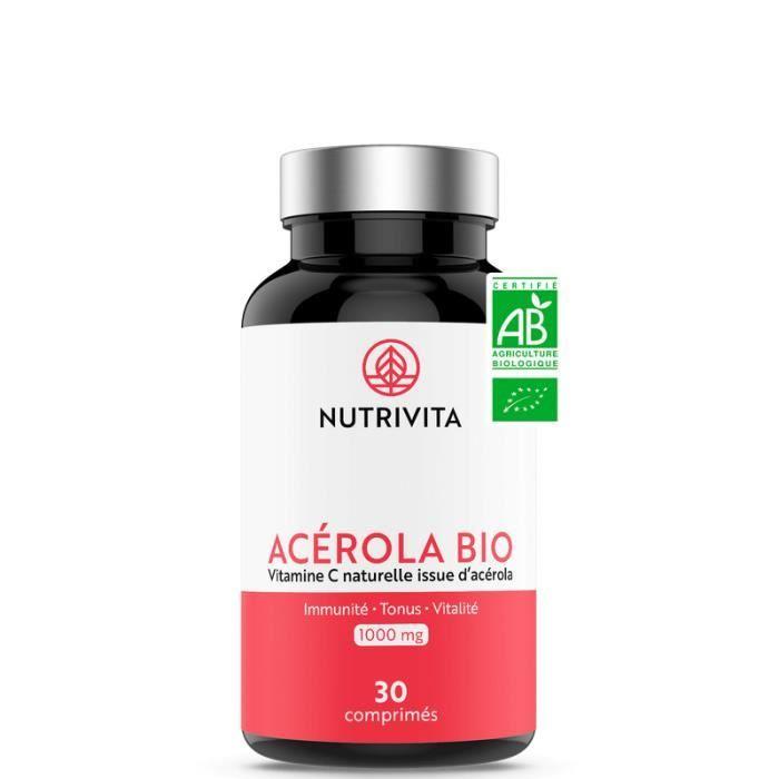 Novoma - acérola bio - 30 comprimés